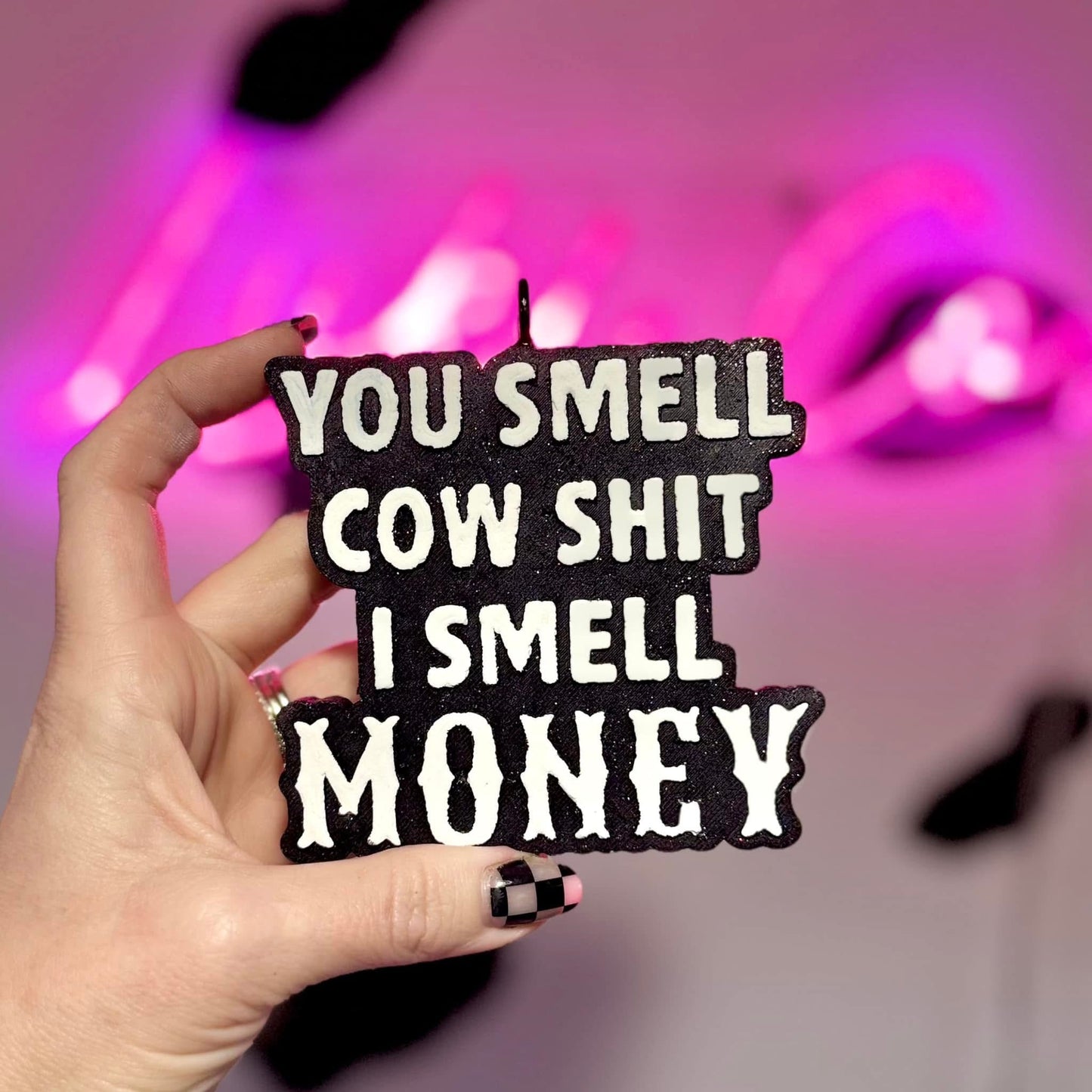 Smells Like Cow Car Freshie