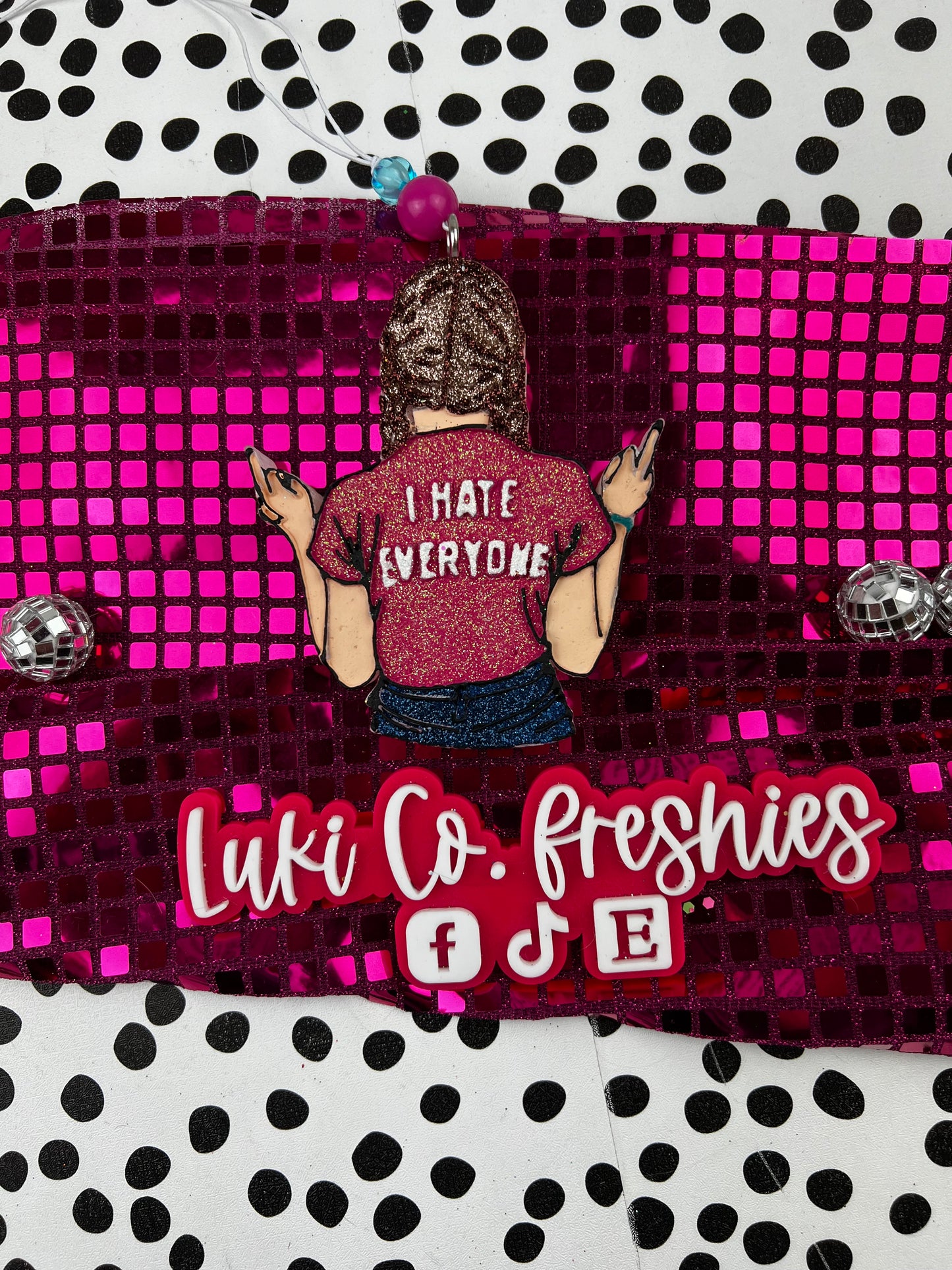 I Hate Everyone Car Freshie