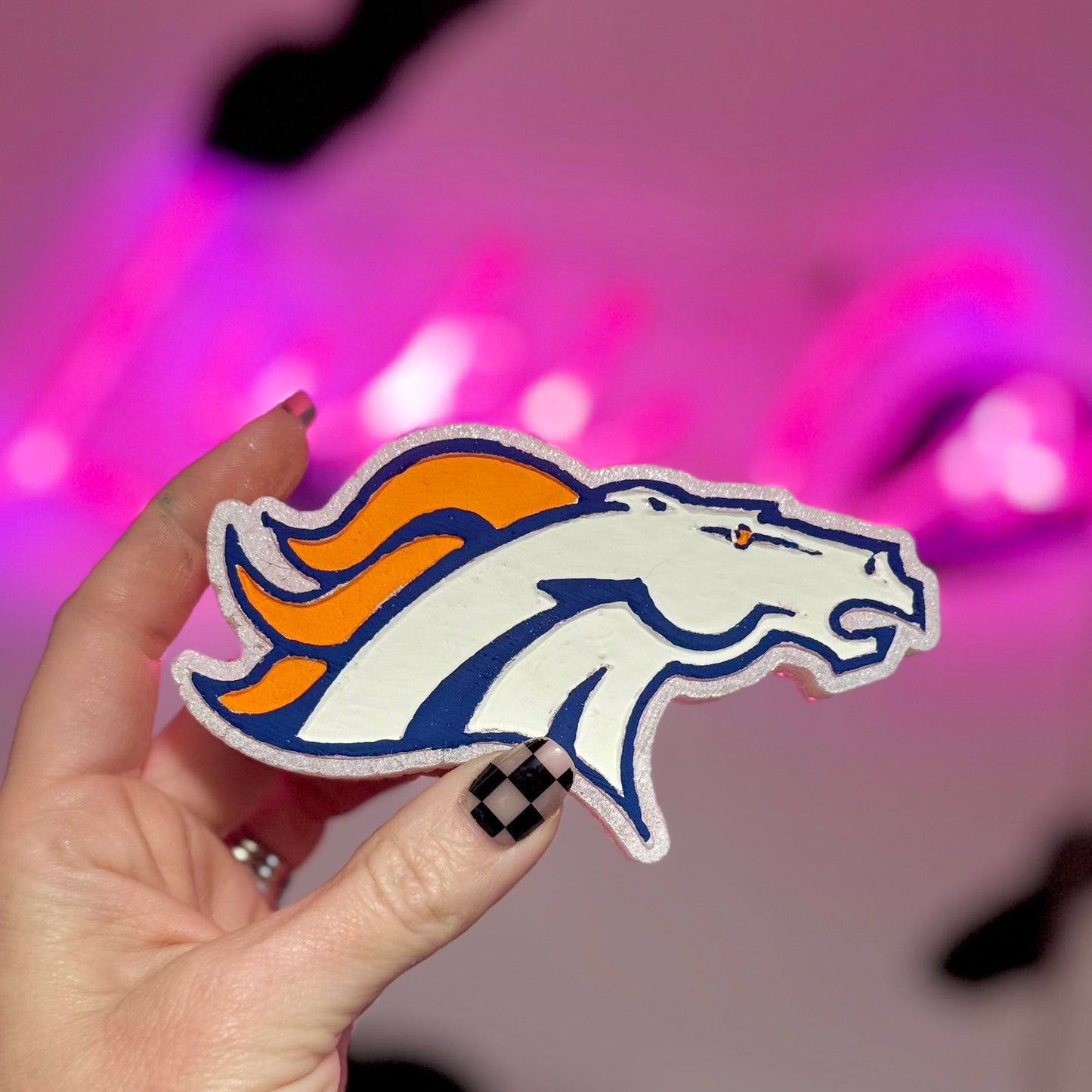 Denver Broncos Football Car Freshie