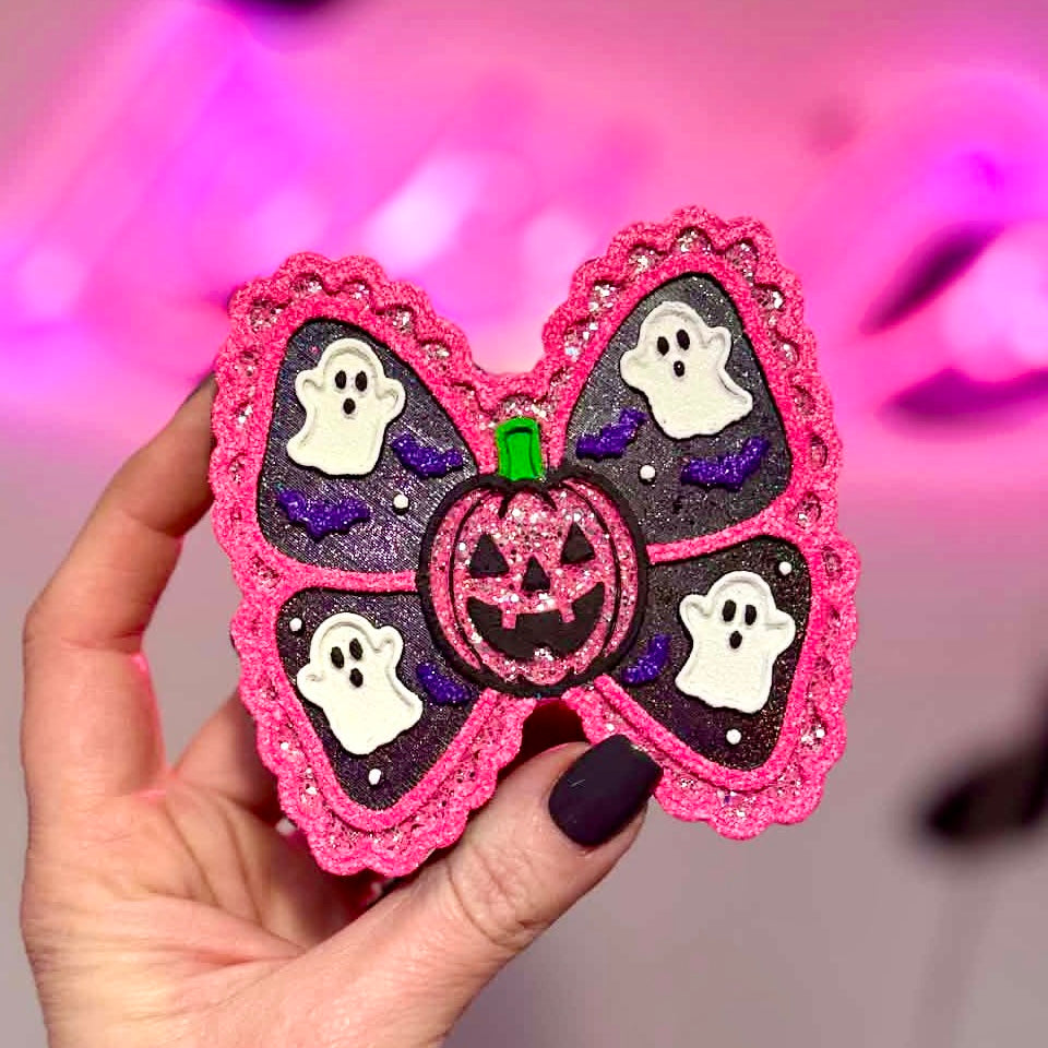 Halloween Bow Car Freshie
