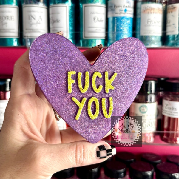 Valentine Heart - F*ck You Car Freshie