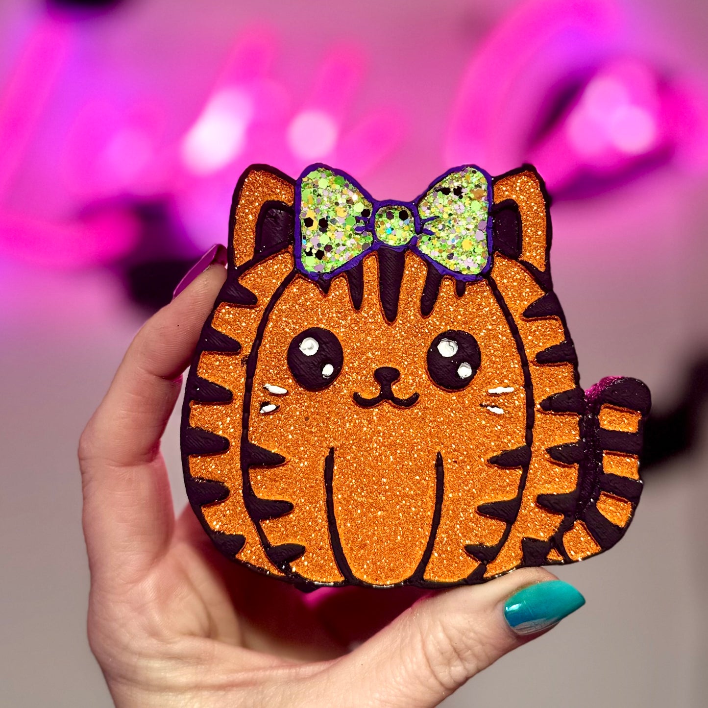 Cat Pumpkin Car Freshie