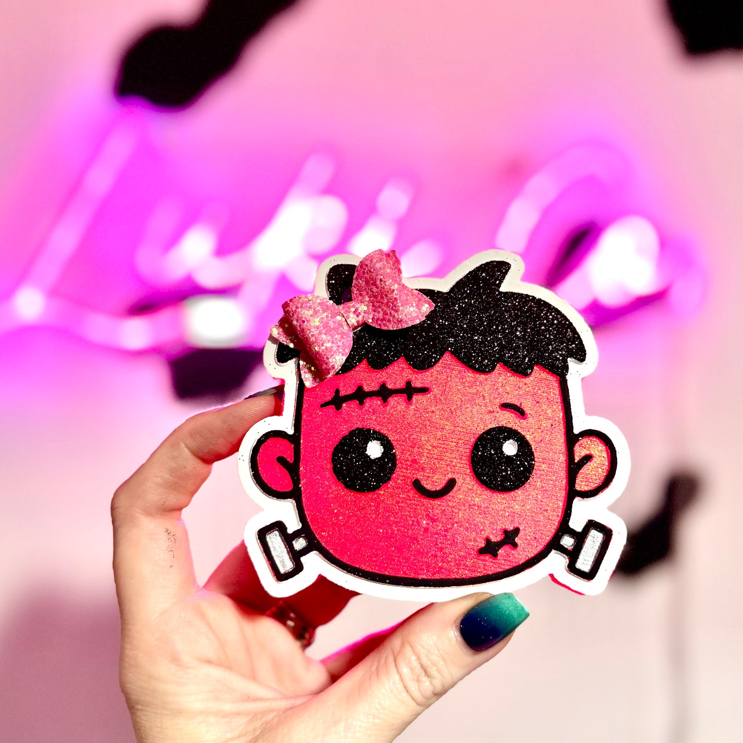 Miss Frankenstein Car Freshie