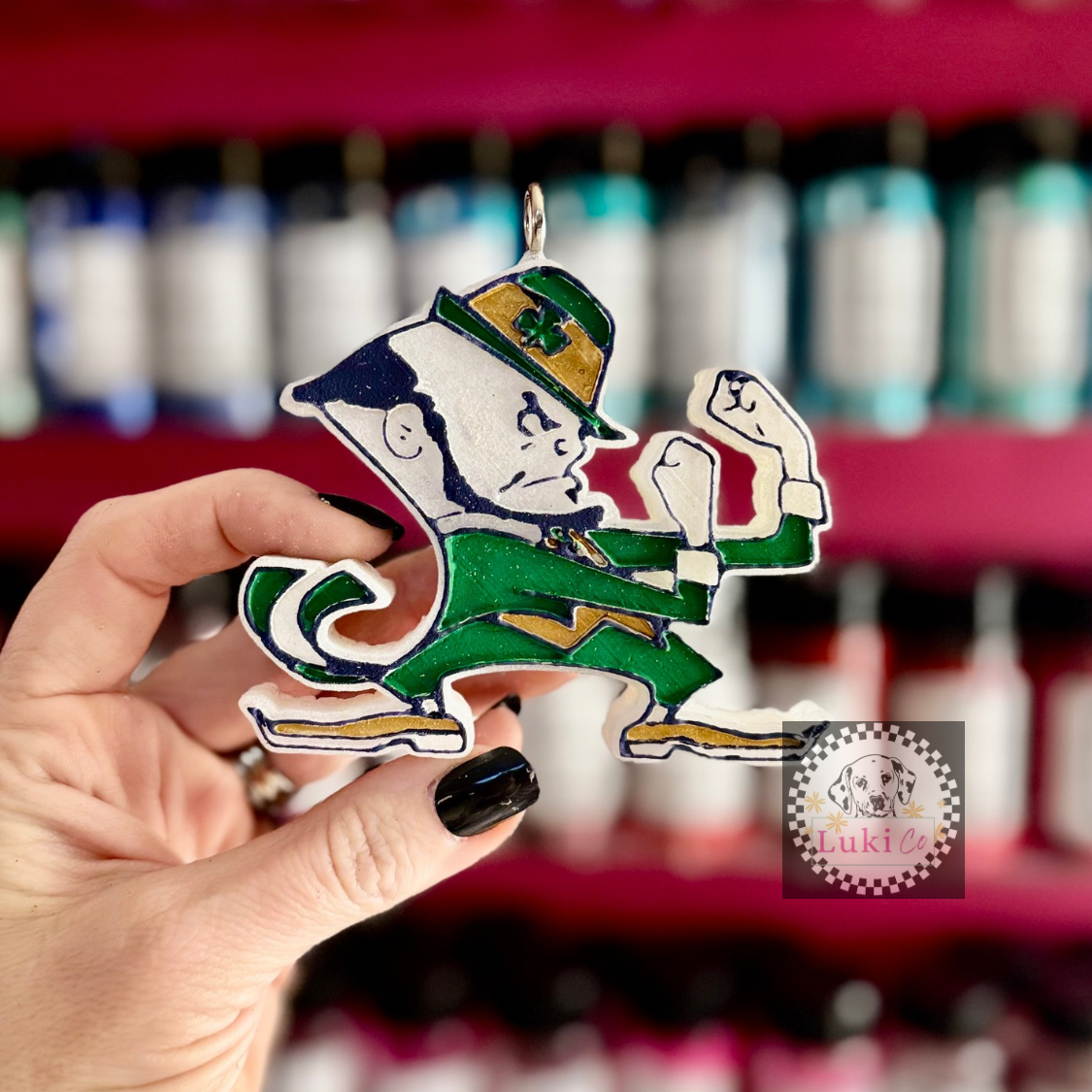 Fighting Irish Car Freshie