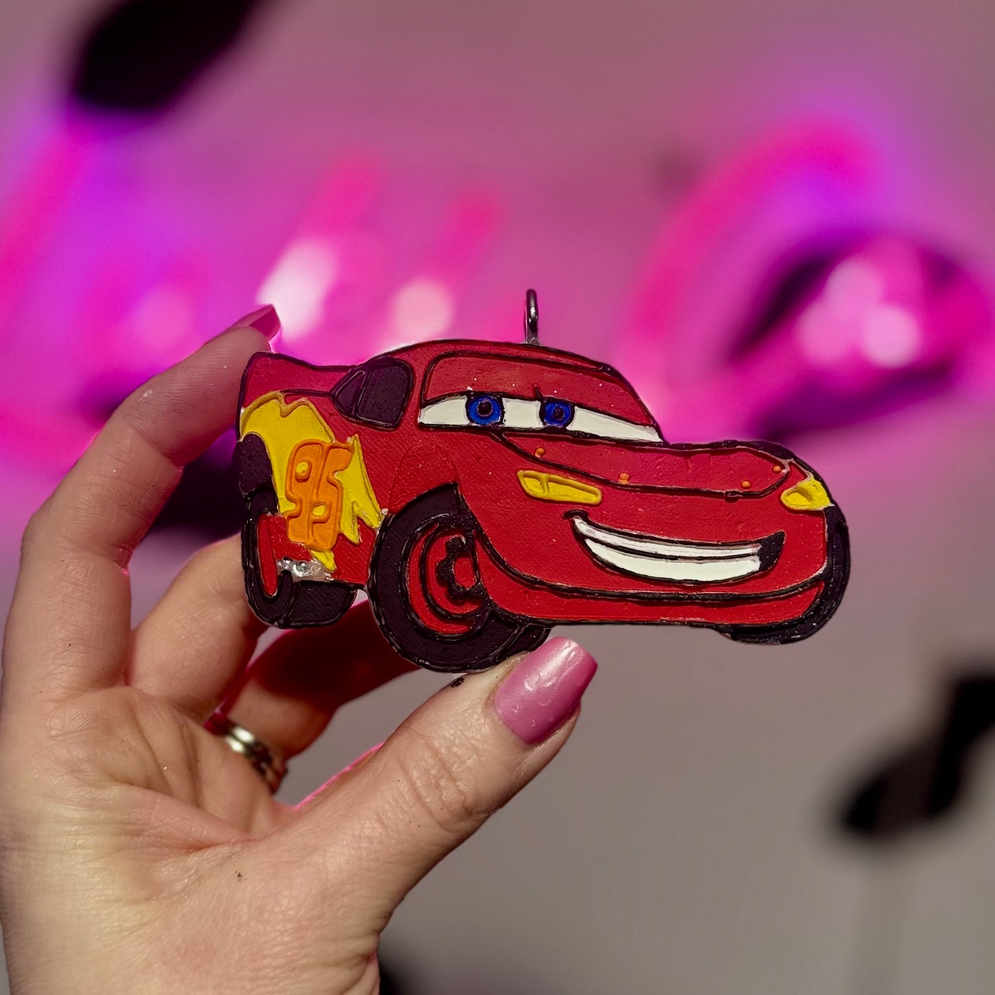 Lightning McQueen Car Freshie NEW