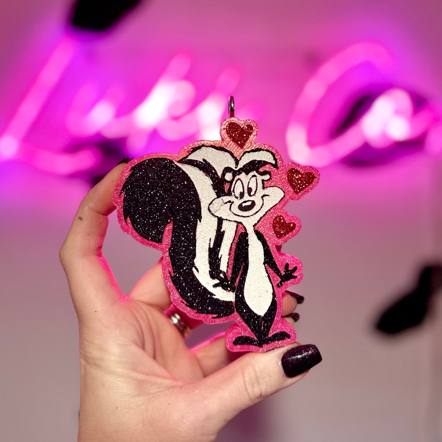 Valentines Pepe Le Pew - Car Freshie