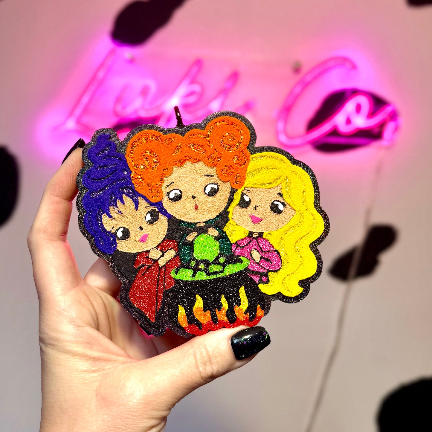 Witch Sisters Car Freshie