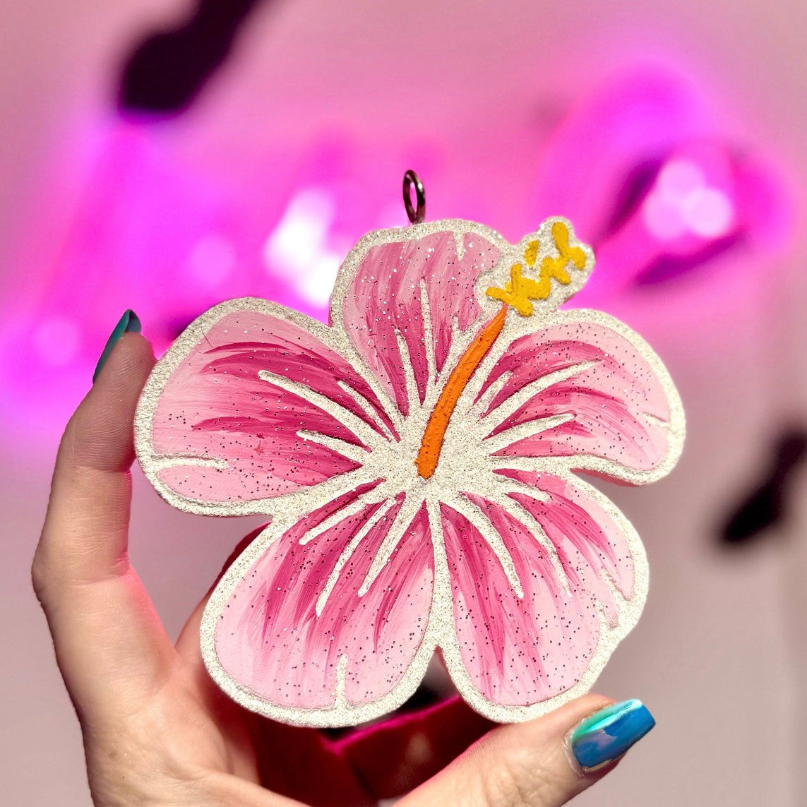 Hibiscus Flower Car Freshie