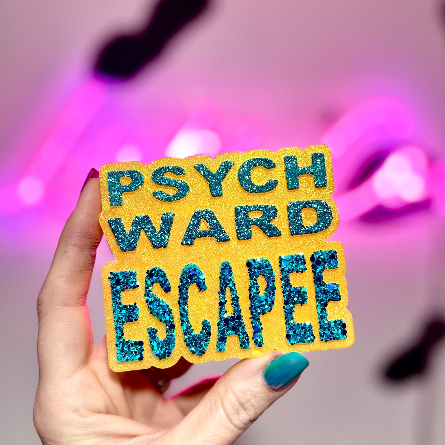 Psych Ward Escapee- Car Freshie