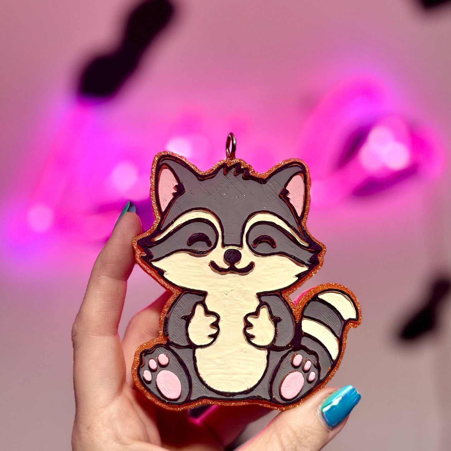 Raccoon - Car Freshie