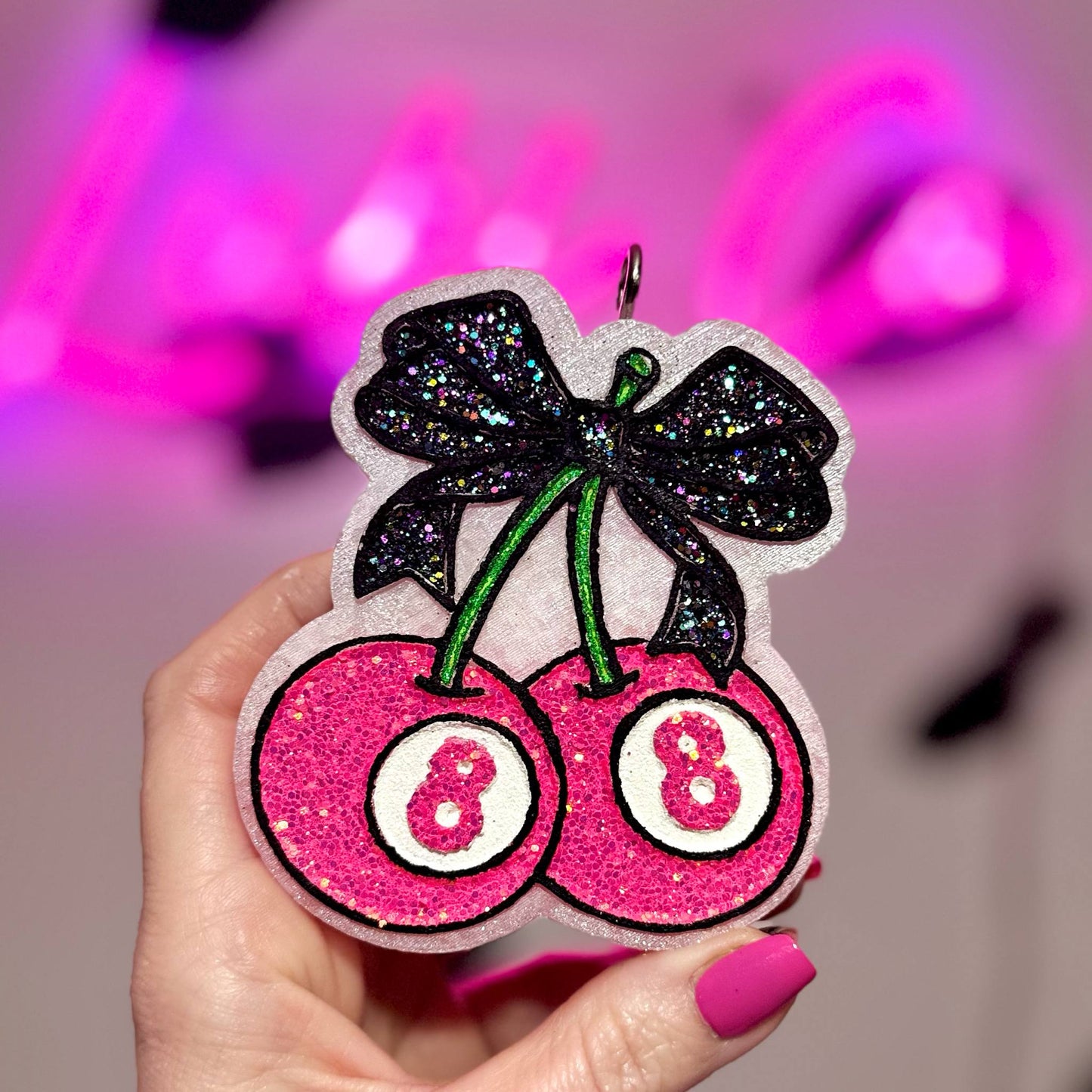 Eight Ball Cherries - Car Freshie