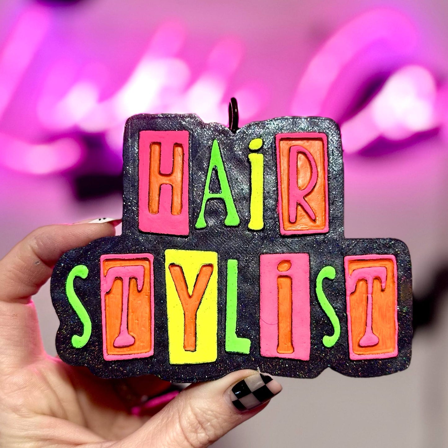 Hair Stylist - Car Freshie