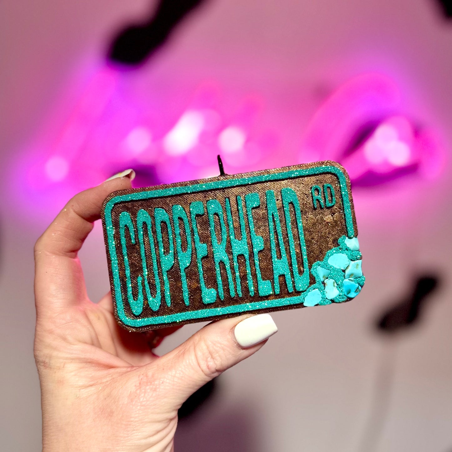 Copperhead Rd Turquoise Car Freshie