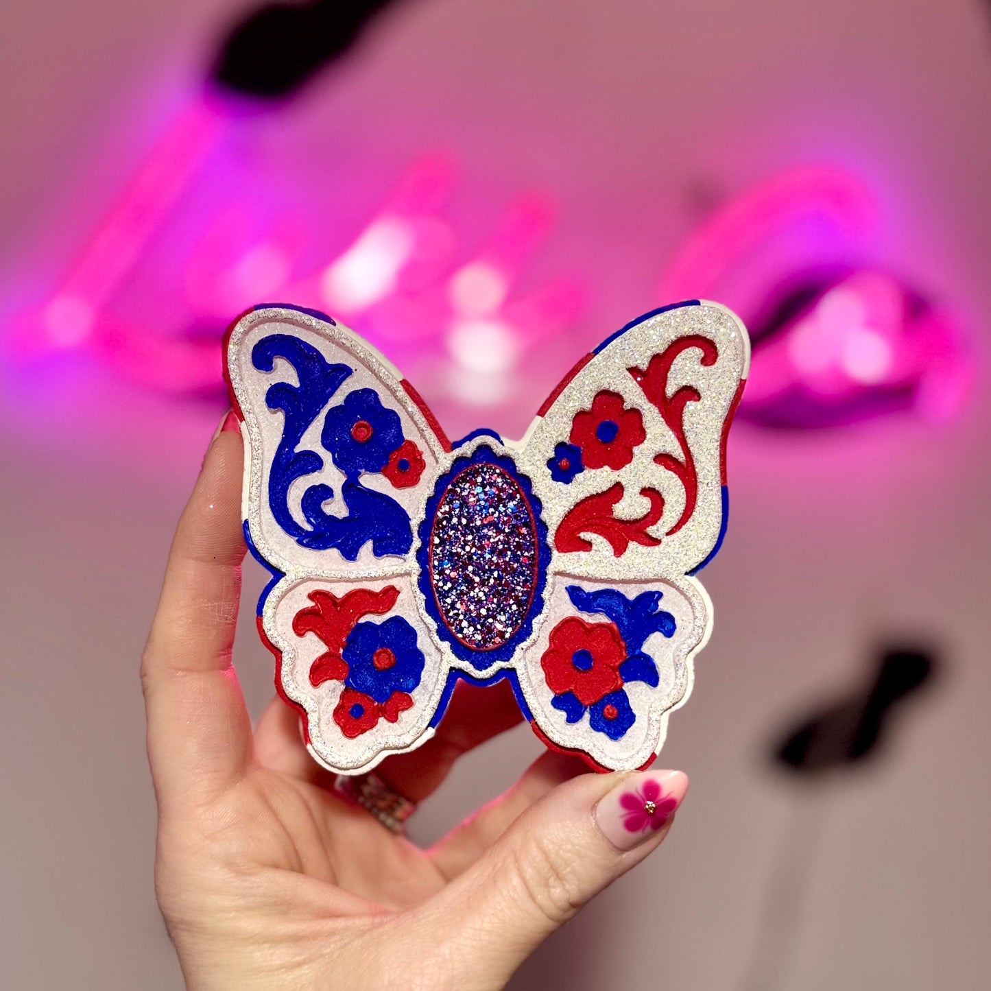 American Butterfly Car Freshie