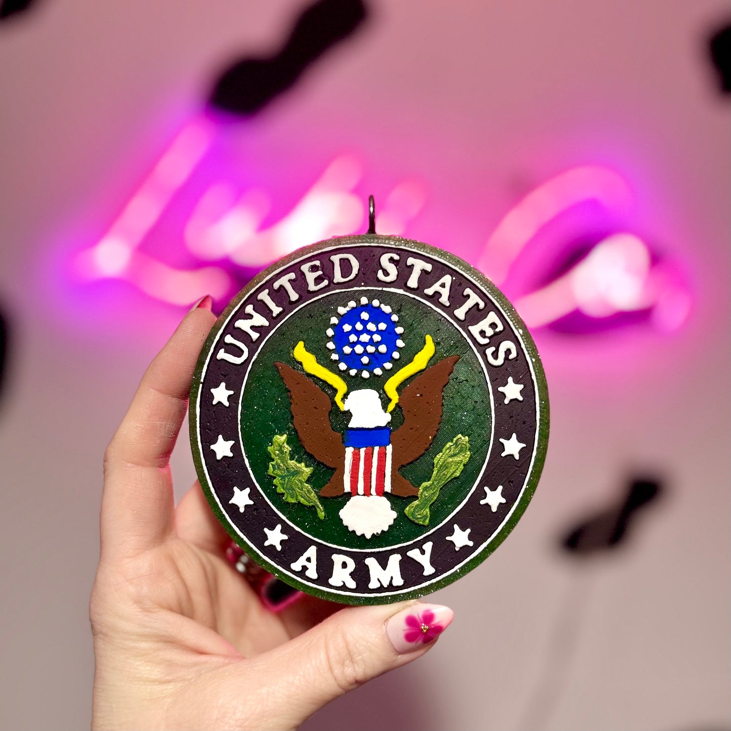 United States Army Medallion Car Freshie