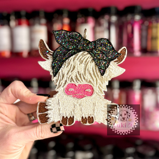Highland Cow -Voodoo Car Freshie