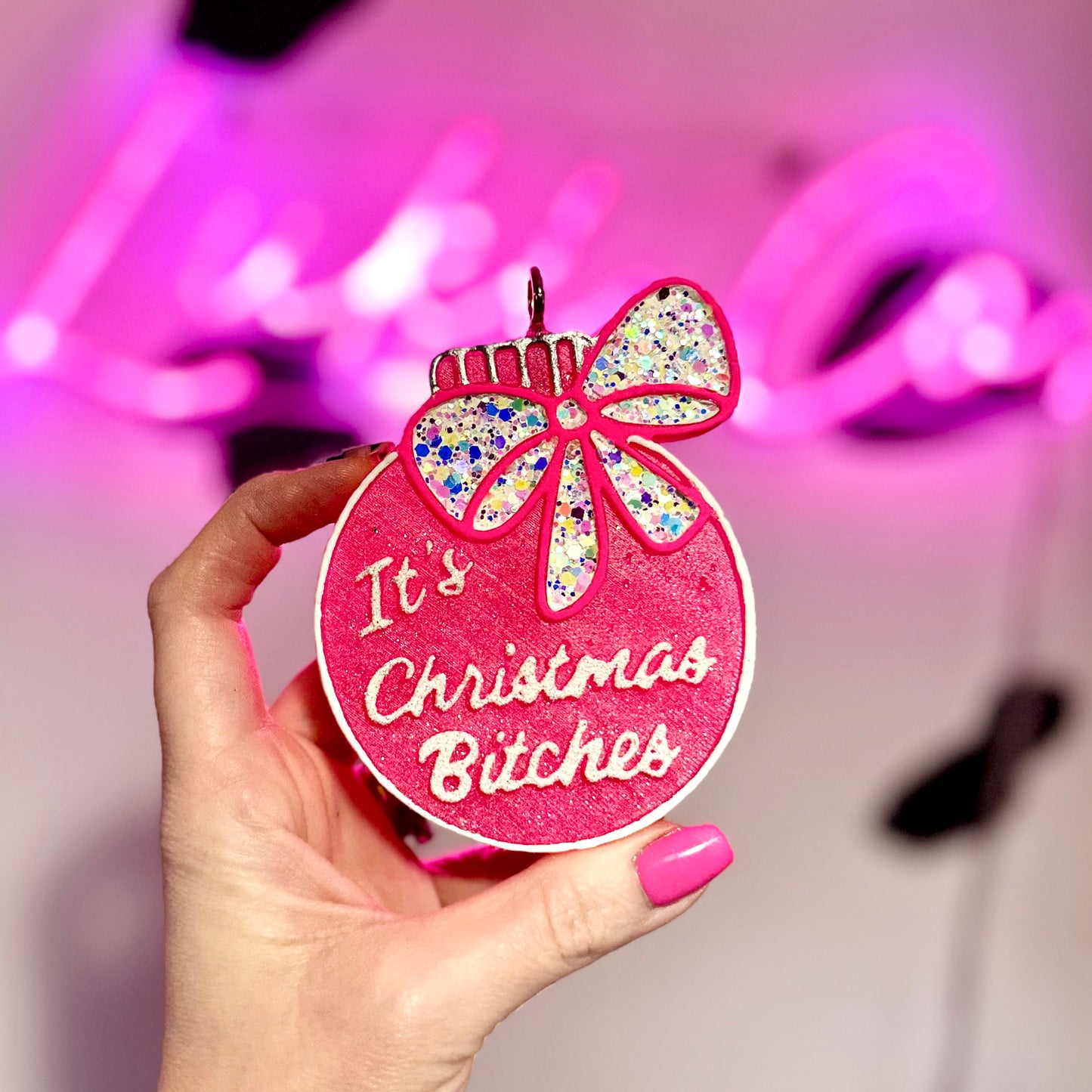 PINKMAS It’s Christmas  B*tches Car Freshie