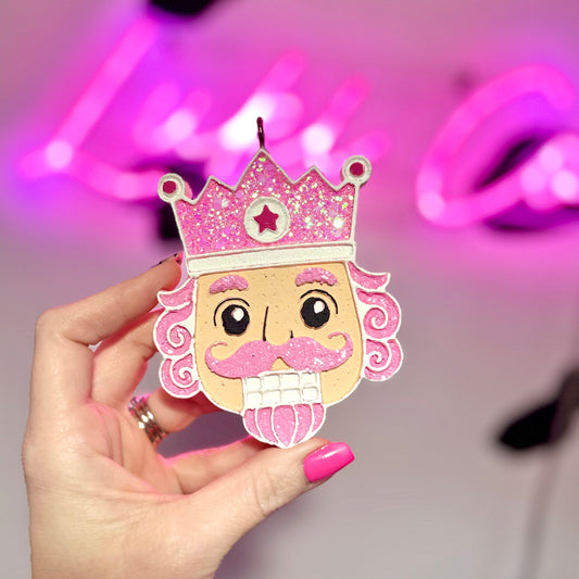 PINKMAS Nutcracker Car Freshie