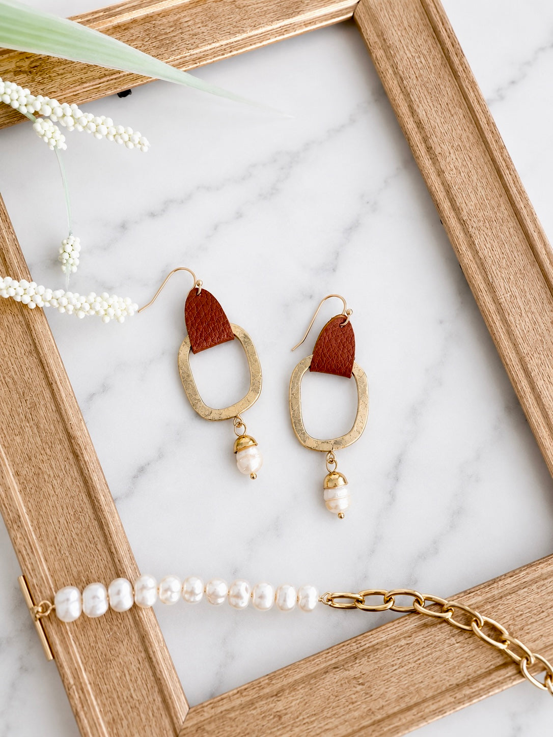 Freshwater Pearl Drop Earrings