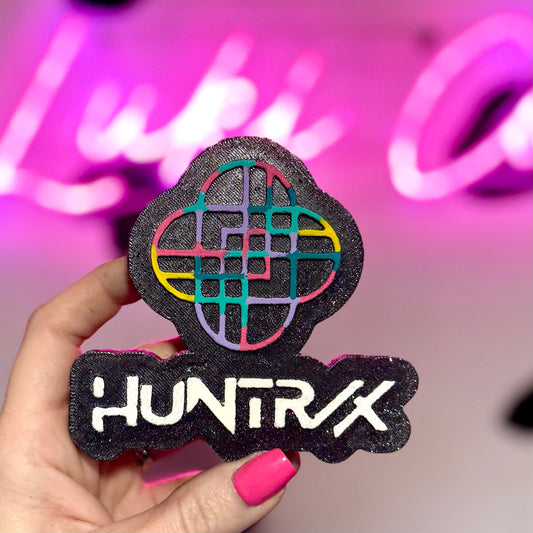 K POP Demon Hunters- Huntrix - Black - Car Freshie