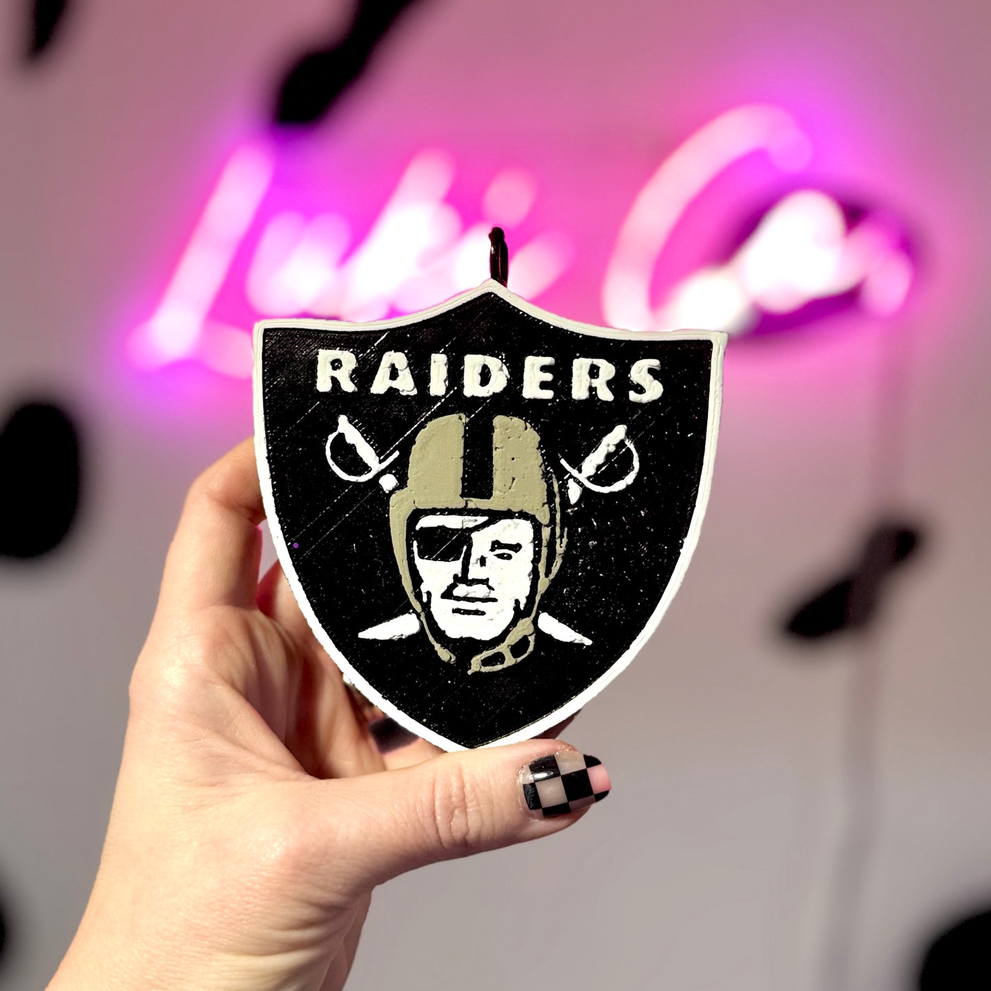 Las Vegas Raiders  Football Car Freshie