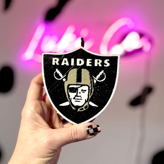 Las Vegas Raiders  Football Car Freshie