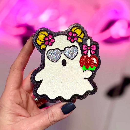 Space Bun Ghost Car Freshie