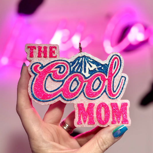 The Cool Mom-Pink - Car Freshie