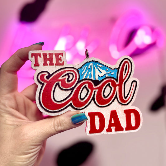 The Cool Dad -Red- Car Freshie