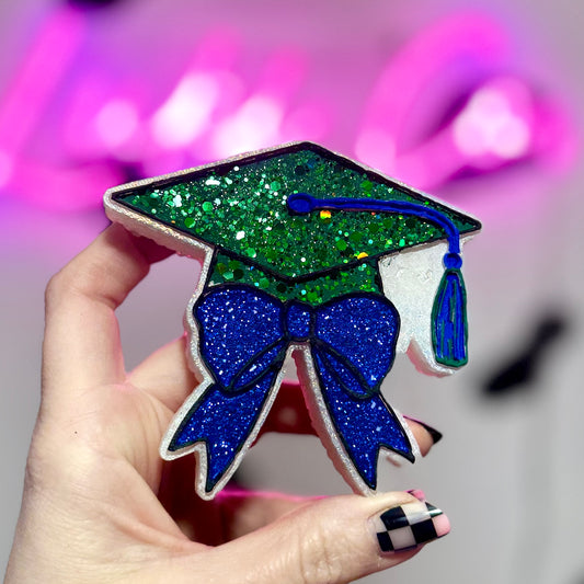 Graduation Cap -Customize Car Freshie