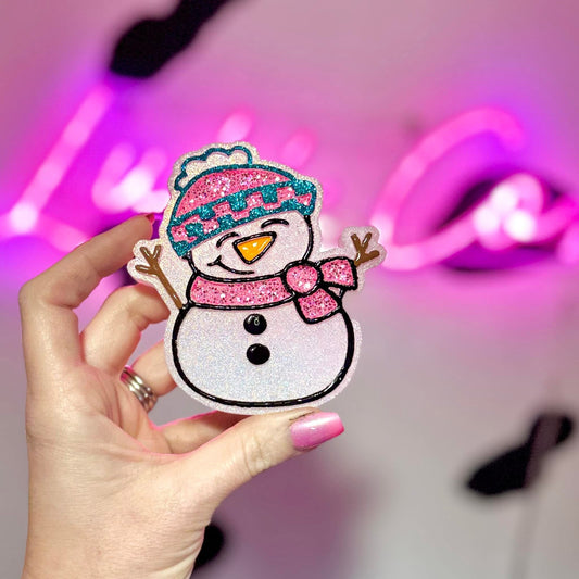 Candyland Snowman Car Freshie