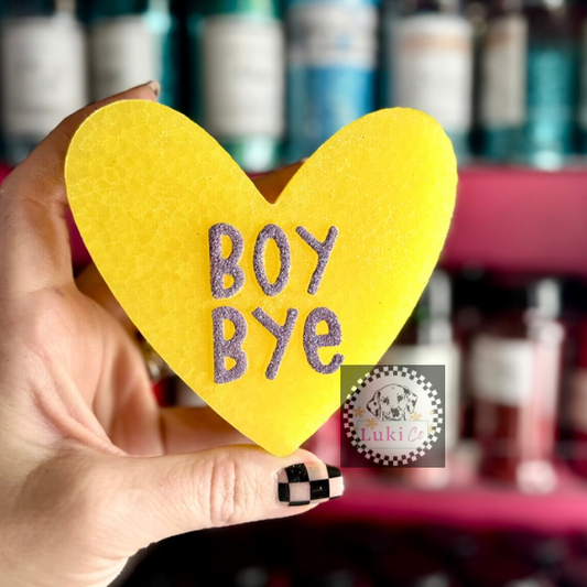 Valentine Heart - Boy Bye Car Freshie