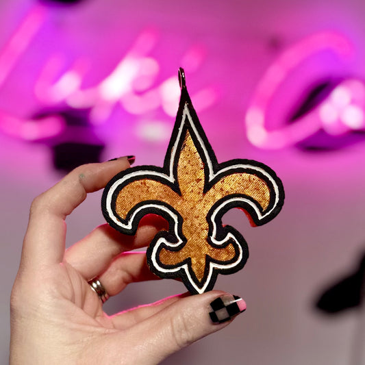 New Orleans Saints Football Car Freshie