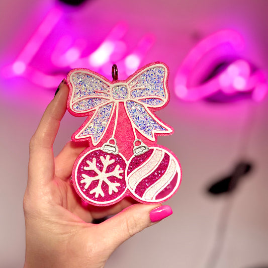 PINKMAS Ornaments Pinks Car Freshie
