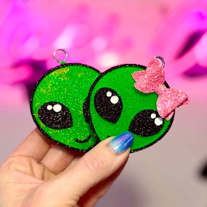 Alien Head Vent Clip Car Freshies