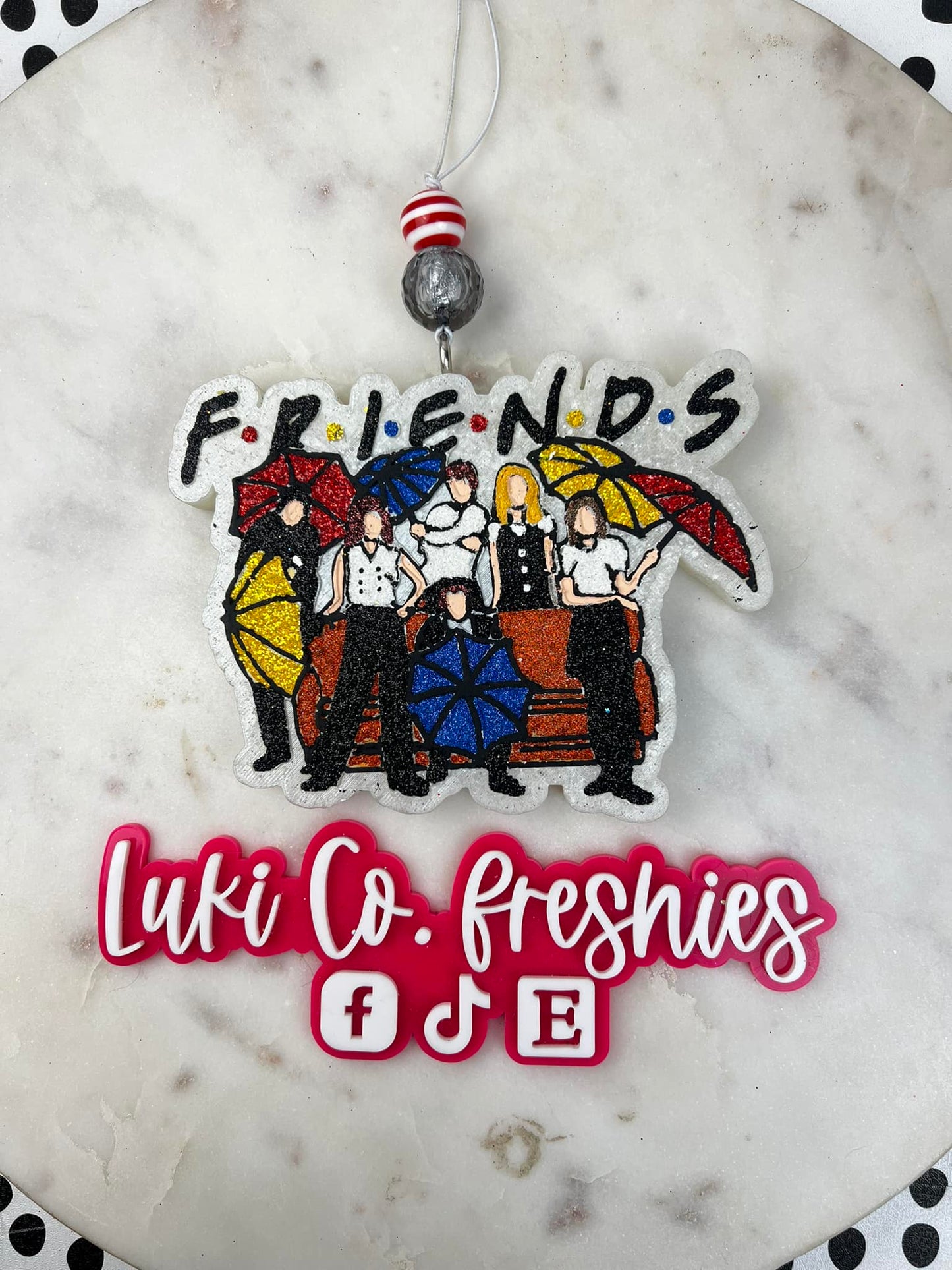 Friends on Couch Car Freshies