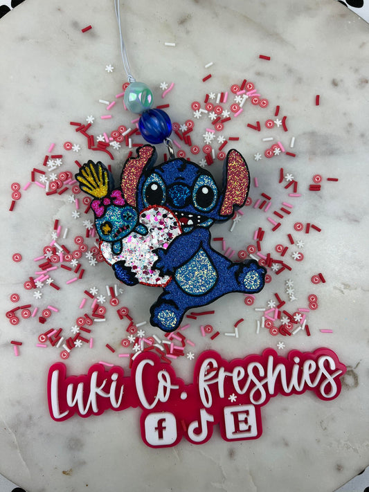 Stitch & Scrump Car Freshie