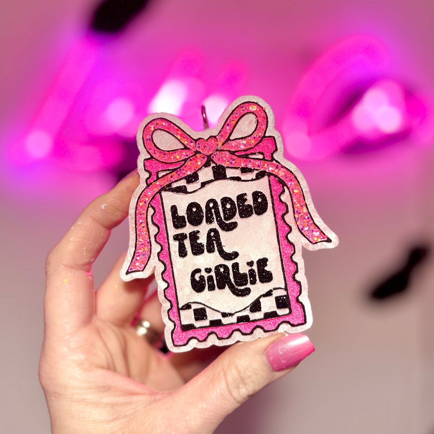 Loaded Tea Girly -Pinks - Car Freshie