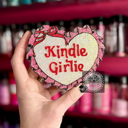 Valentine Kindle Girlie Car Freshie
