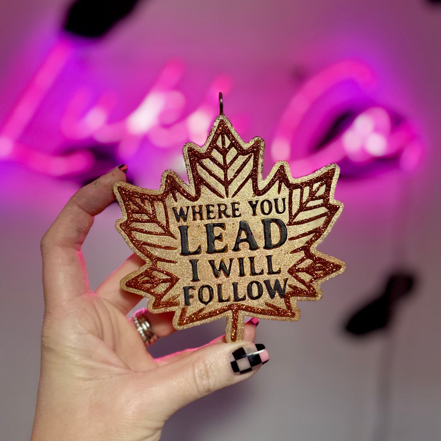 Where You Lead I Will Follow  -Gilmore Girls - Car Freshie