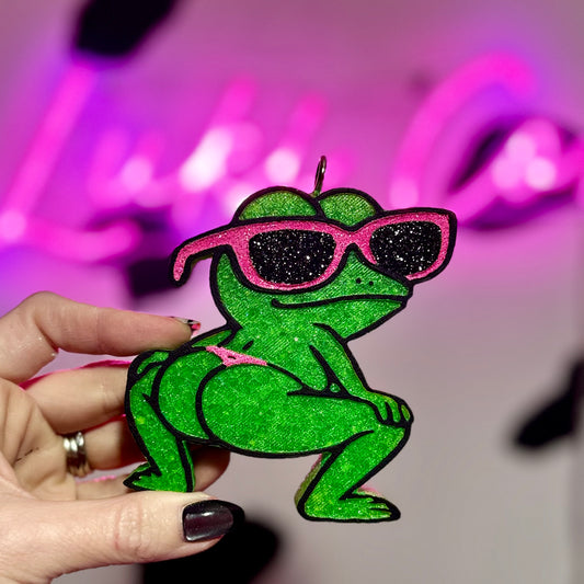 Frog Booty Pop (Pink) Car Freshie