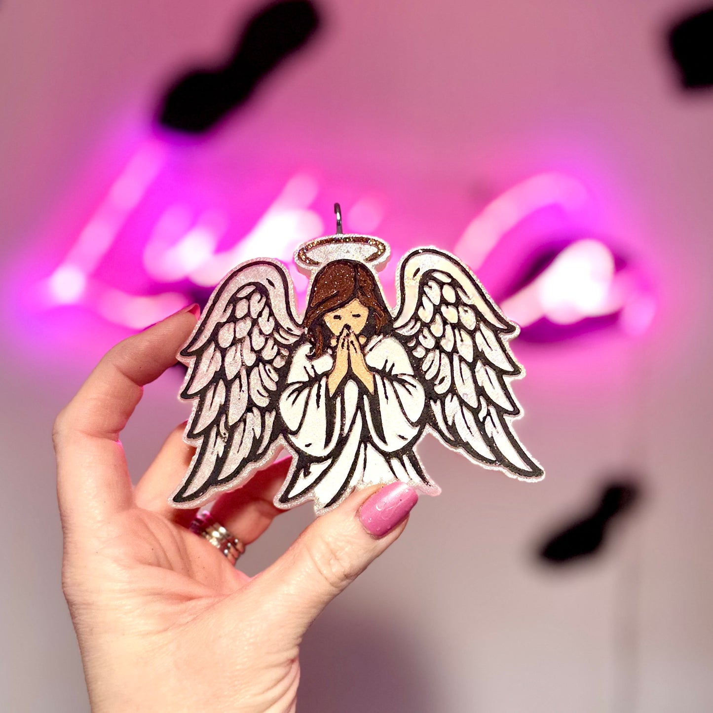 Guardian Angel with Wings - Car Freshie