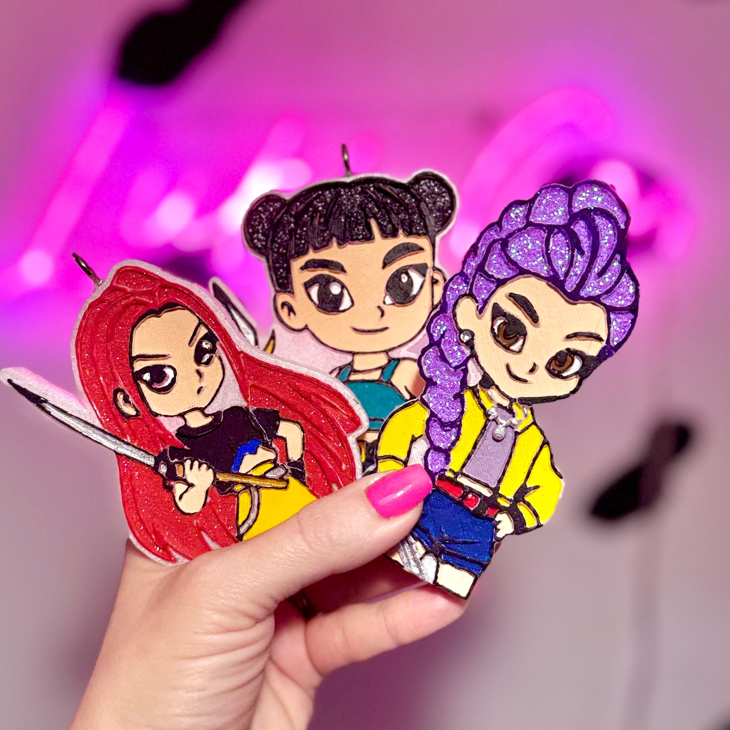 K POP Demon Hunters- Zoey- Car Freshie