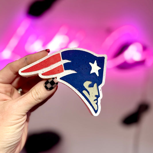 New England Patriots Football Car Freshie