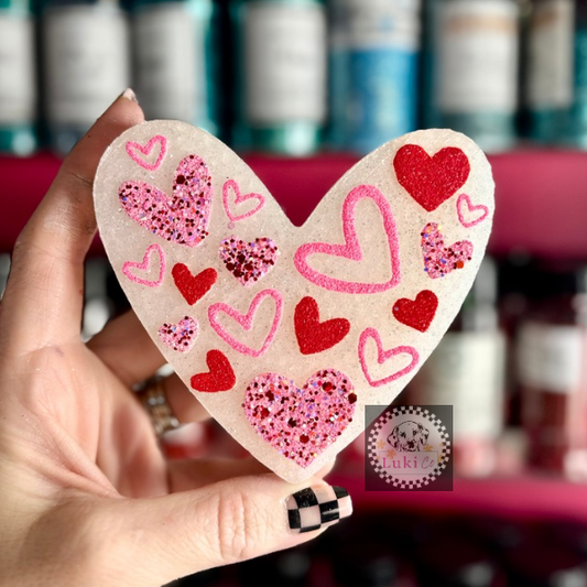 Valentine Heart - Multi Hearts Car Freshie