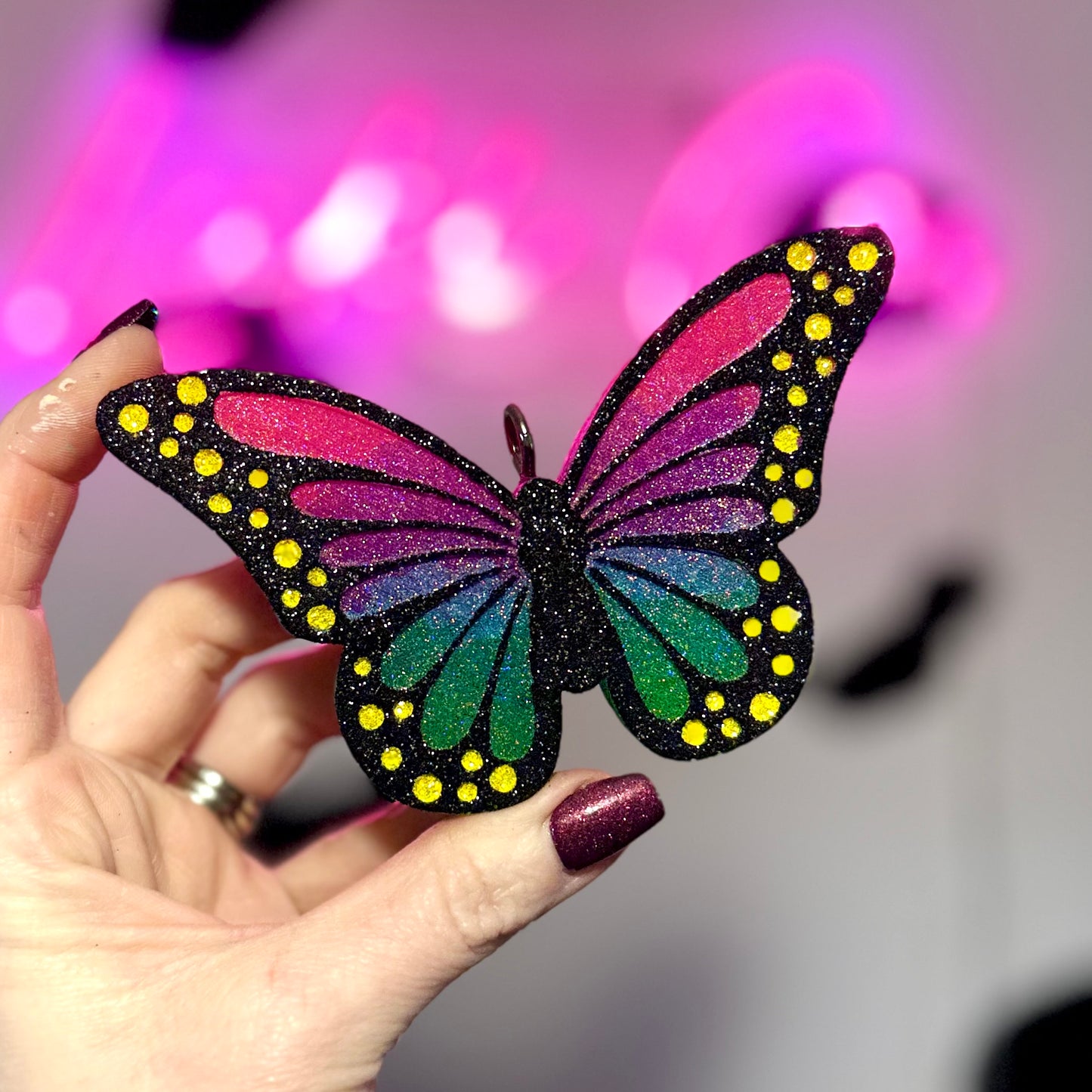 Colorful Butterfly Car Freshies