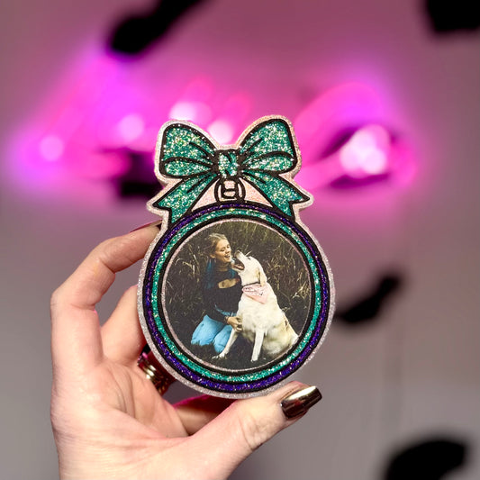Custom Photo -Locket - Car Freshie