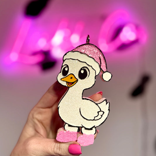 PINKMAS Goose  Car Freshie