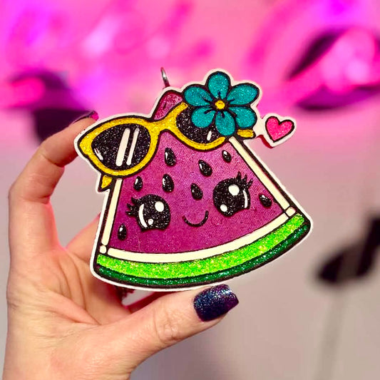 Summer Watermelon Car Freshie