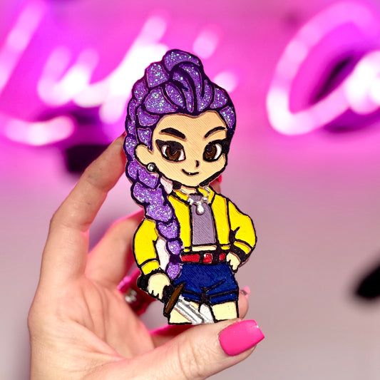 K POP Demon Hunters- Rumi - Car Freshie